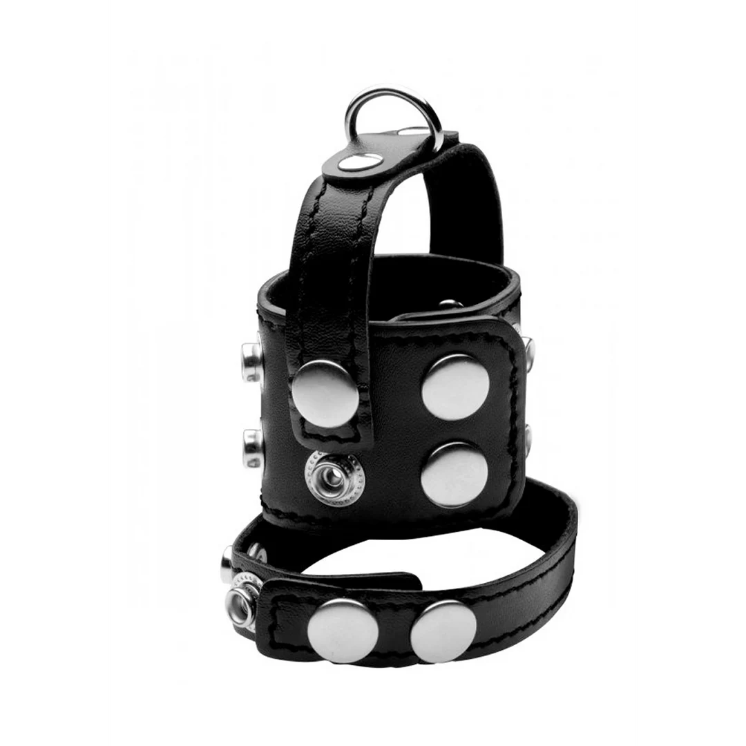 XR Brands Penis Strap en Ball Stretcher - Afbeelding 2