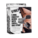 Chastity cage met verstelbare riemen – Chastity Belt