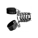 Chastity cage met verstelbare riemen – Chastity Belt - Afbeelding 2