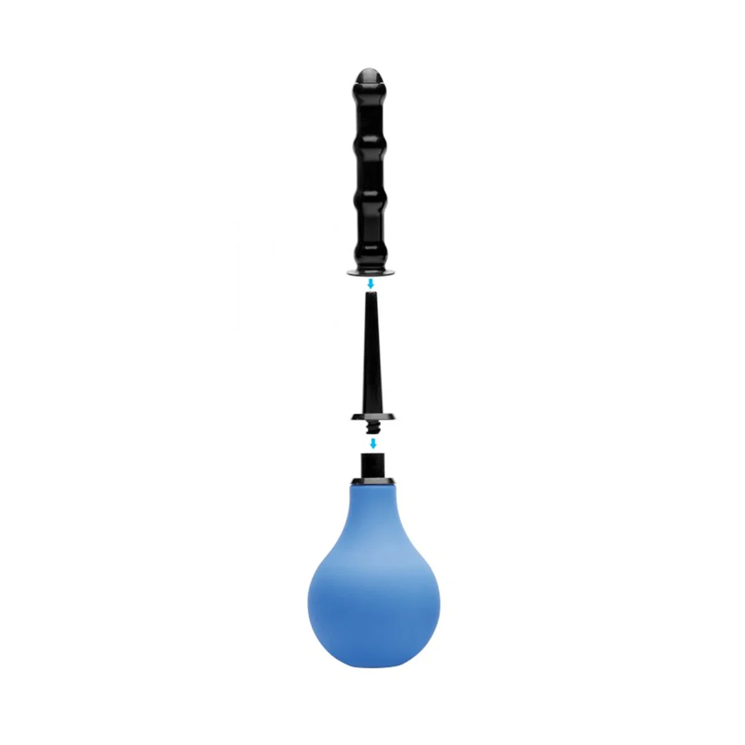 XR Brands Premium One Way Valve anale doucheset - Afbeelding 2