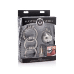 Chastity cage met drie O-ringen – Slotbare Kink Cage