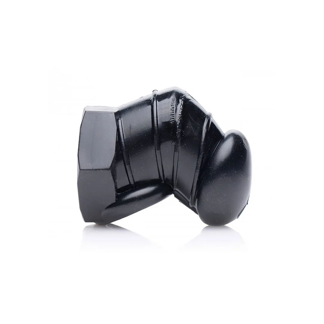 Cage de chasteté noire XR Brands avec clous – Image 2