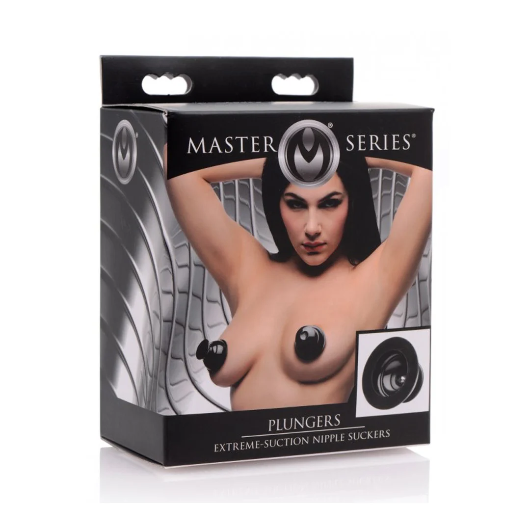 XR Brands Pompers Extreme Suction siliconen tepelzuigers - Afbeelding 1