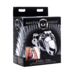 Chastity cage met compact ontwerp – RVS Locking Chastity Cage