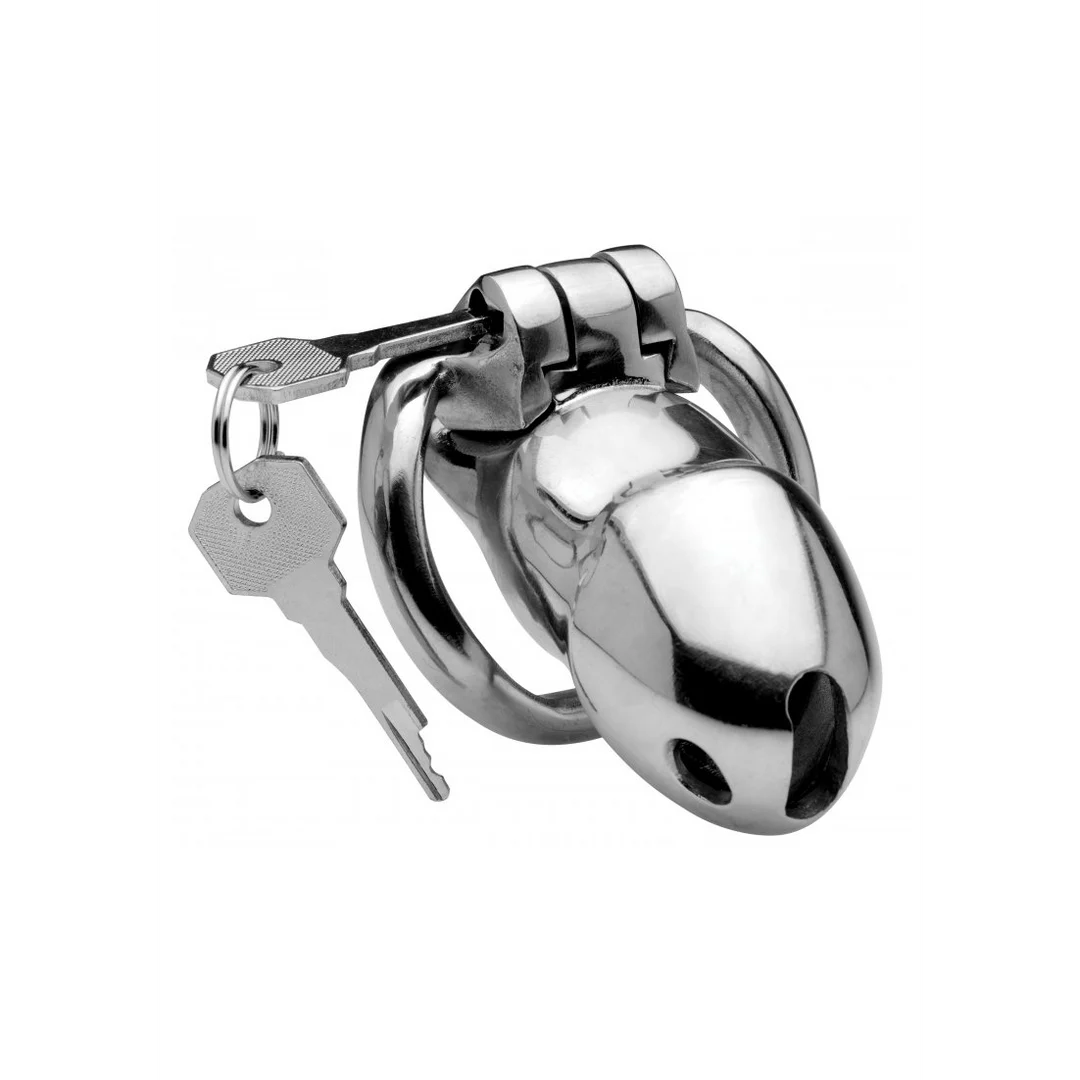 Cage de chasteté en acier inoxydable Rikers 24 7 – Image 4