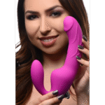 strapless vibrator – clitorale & vaginale stimulatie + realistische schacht – XR Brands - Afbeelding 5