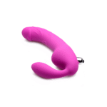 strapless vibrator – clitorale & vaginale stimulatie + realistische schacht – XR Brands - Afbeelding 6