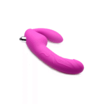 strapless vibrator – clitorale & vaginale stimulatie + realistische schacht – XR Brands - Afbeelding 4