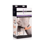 strap-on met verstelbaar harness – Supreme Pleasure - Vibrerende Dubbele Dildo met Harness - Afbeelding 7