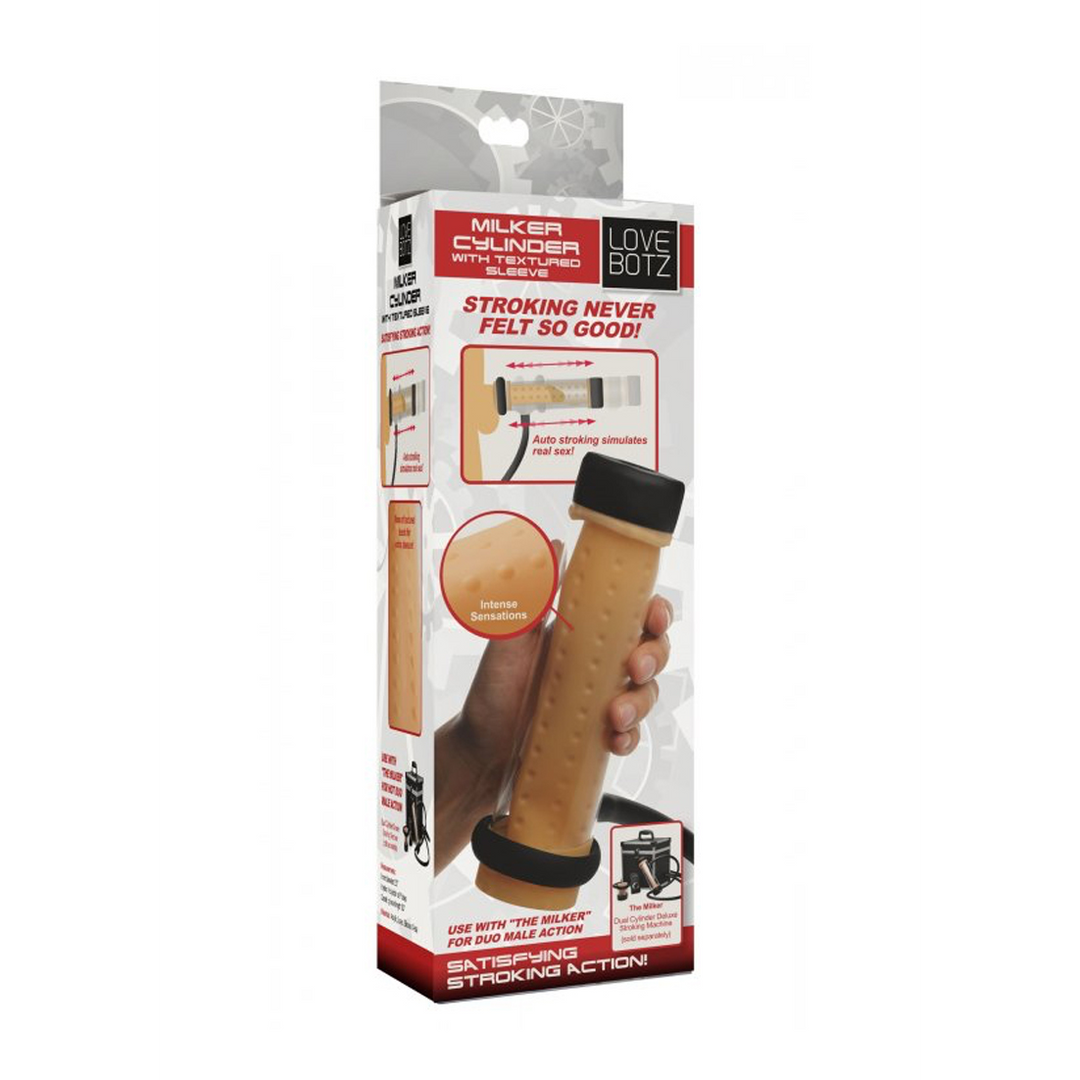 AF498-2 Automatische masturbator met getextureerde kralen – Melker Cilinder - Afbeelding 1