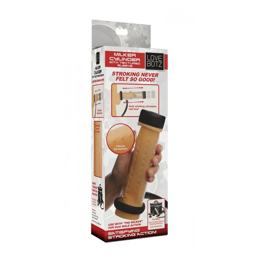 XR Brands Textured Melker Cilinder
