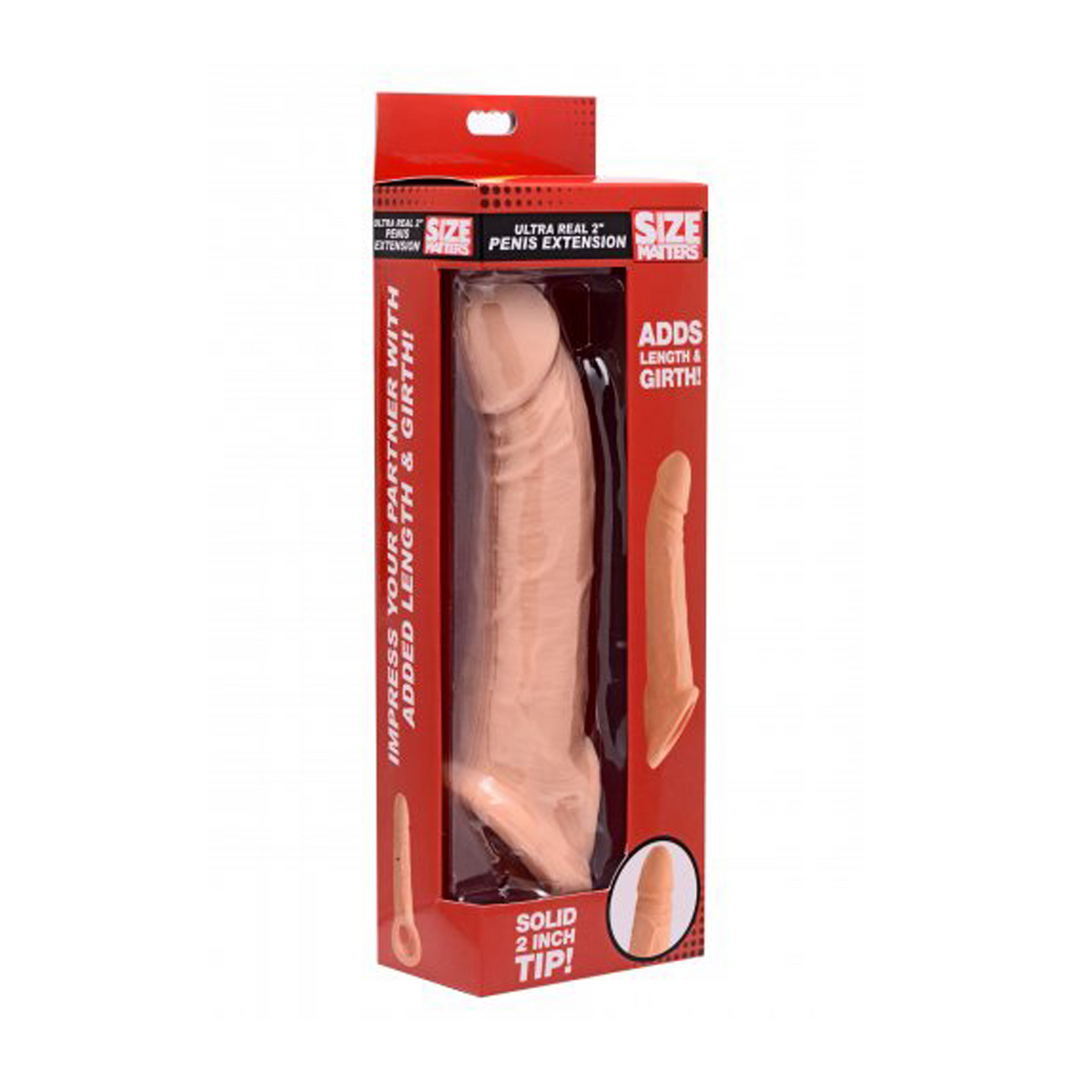 AF541-2 Penis sleeve met extra lengte en omtrek – 2 / 5 cm - Afbeelding 1