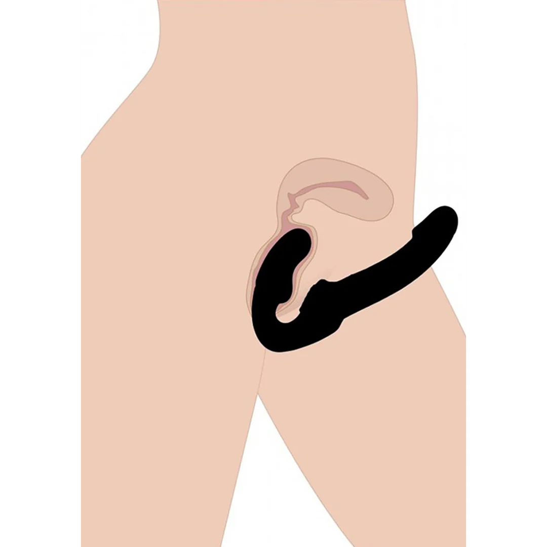 XR Brands Evoke Super Charged dildo senza imbracatura - immagine 2