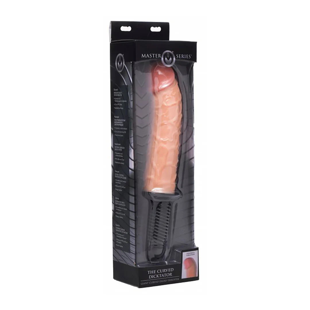 realistische vibrator – intense stootbewegingen en 10 standen – XR Brands - Afbeelding 1