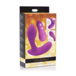 duo vibrator – met beweegbare kralen en afstandsbediening – XR Brands