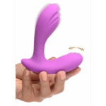 duo vibrator – met beweegbare kralen en afstandsbediening – XR Brands - Afbeelding 2