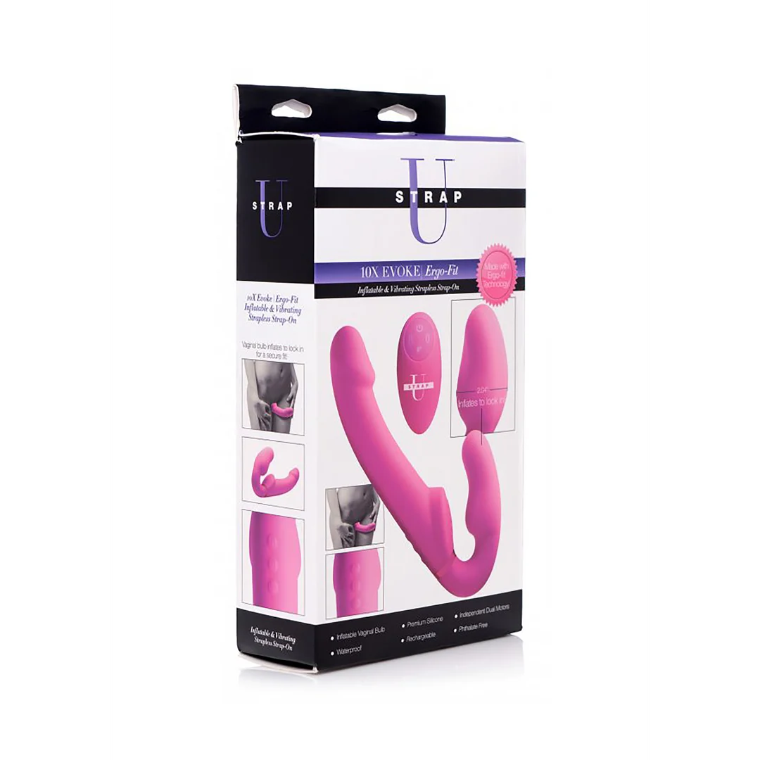 XR Brands Evoke Ergo Fit strapless strap on - Afbeelding 1