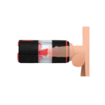 Vibrerende masturbator met losmaakbare tong – Lickende Tong - Afbeelding 5