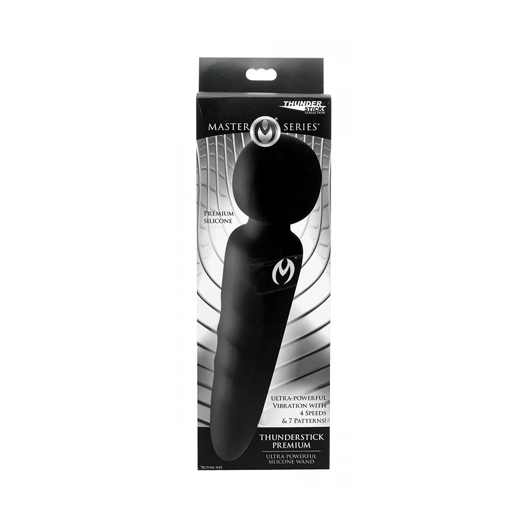 AF950-2 XR Brands Thunderstick oplaadbare siliconen wand - Afbeelding 1