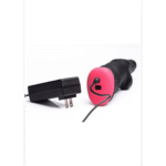 realistische vibrator – hand-held stootactie met 2 snelheden – XR Brands zwart XR Brands - Afbeelding 2