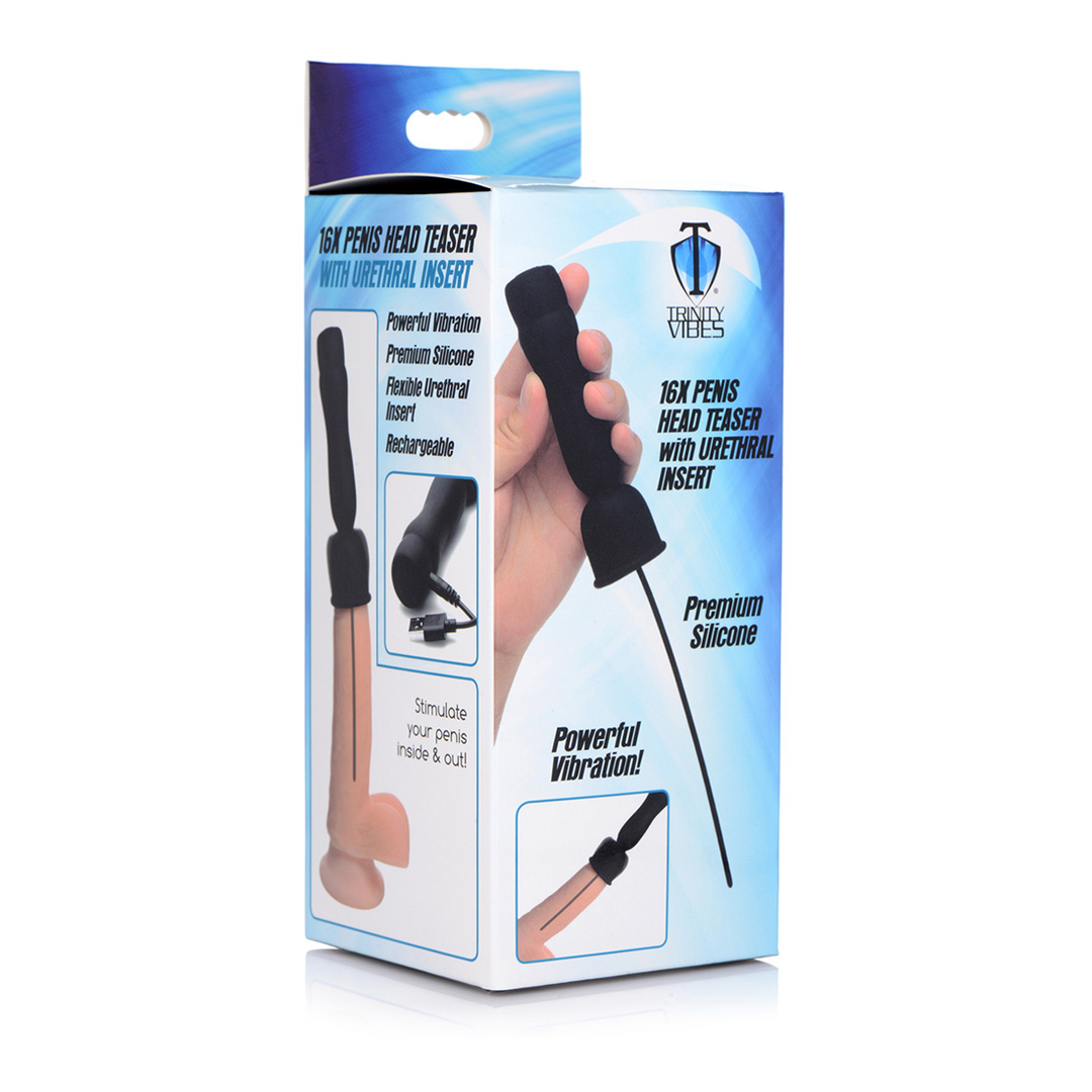 AG322-2 Penis sounds met flexibel urethraal inzetstuk – Utheral Sound - Afbeelding 1