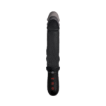 realistische vibrator – vibrerend en automatisch stotend – XR Brands zwart XR Brands - Afbeelding 3