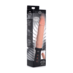 realistische vibrator – vibrerend en automatisch stotend – XR Brands zwart XR Brands - Afbeelding 5