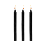 Donkere Drippers – Fetish Drip Candles met paraffine, lage smelttemperatuur (50°C), geurvrij – XR Brands – 3 stuks - Afbeelding 2