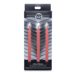 Donkere Drippers – Fetish Drip Candles met paraffine, lage smelttemperatuur (50°C), geurvrij – XR Brands – 3 stuks - Afbeelding 4