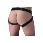 strap-on met verstelbaar harnas – Seducer - Siliconen Dildo met Harness - 7 / 18 cm - Afbeelding 3