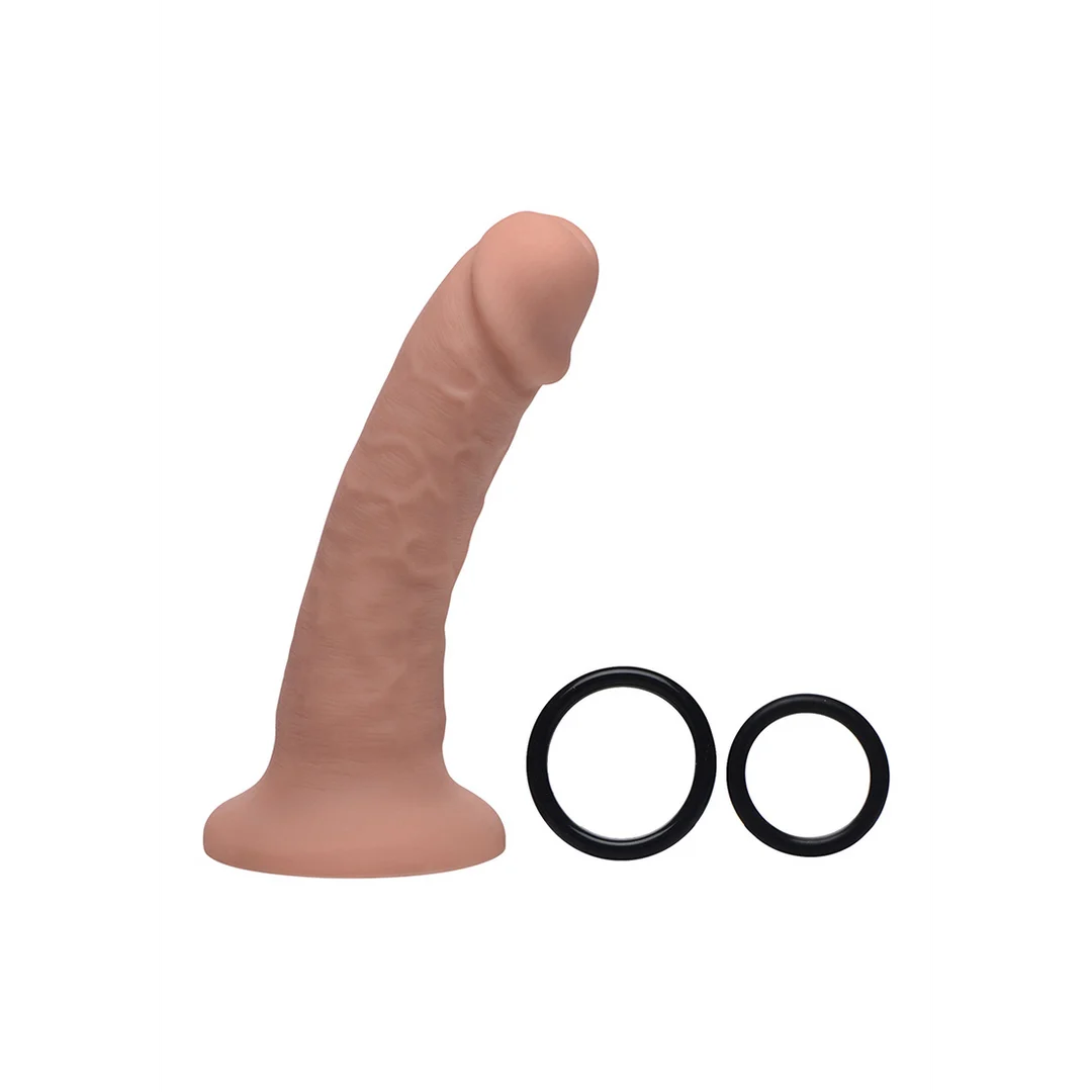Seducer dildo in silicone con imbracatura, 7 / 18 cm - immagine 4