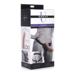 strap-on met verstelbaar harness – Brazen - Siliconen Dildo met Harness