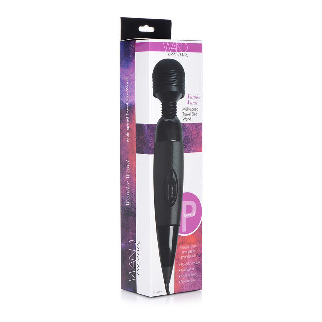 AG428-2 wand vibrator – multi-speed reisformaat – XR Brands - Afbeelding 1