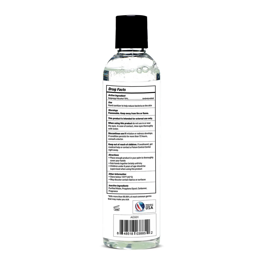 AG501-5 Toy cleaner – Maximale kracht sanitizer voor handen en speelgoed – Geslachtsneutraal – XR Brands – 8 fl oz / 236 ml - Afbeelding 1