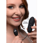 Bullet vibrator met 7 standen – Pulsating Rechargeable Silicone Bullet XR Brands - Afbeelding 4
