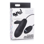 Bullet vibrator met 7 standen – Pulsating Rechargeable Silicone Bullet XR Brands