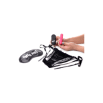 bullet vibrator – met kantpanty en blinddoek – XR Brands - Afbeelding 3