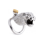 Chastity cage met veilig vergrendelmechanisme – Tiger King - Afbeelding 3
