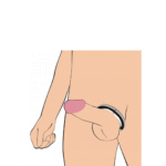 Niet-vibrerende cockring met magnetische sluiting – 2 / 4,4 cm - Afbeelding 4