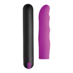 bullet vibrator – met siliconen sleeve en 3 snelheden – XR Brands - Afbeelding 4