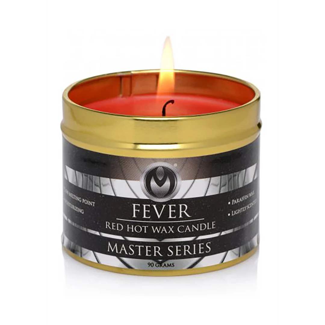 XR Brands Fever Red Hot Wax kaars - Afbeelding 1