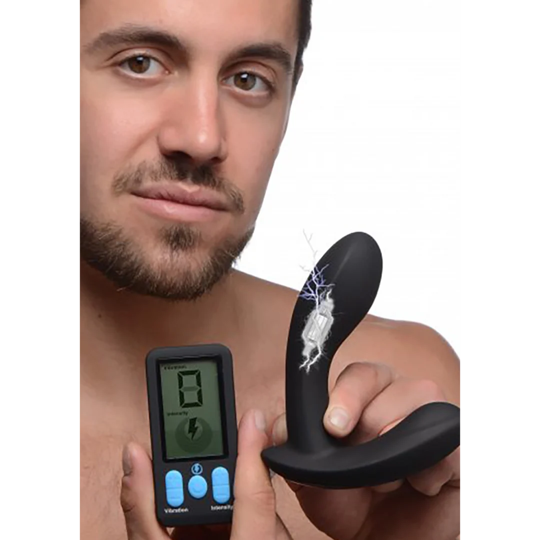Prostaatstimulator met afstandsbediening – E-Stim Pro - Siliconen Vibrerende Prostaat Massager + Afstandsbediening - Afbeelding 3