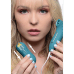 duo vibrator – thumping ei & lickende clitorisstimulator – XR Brands - Afbeelding 2