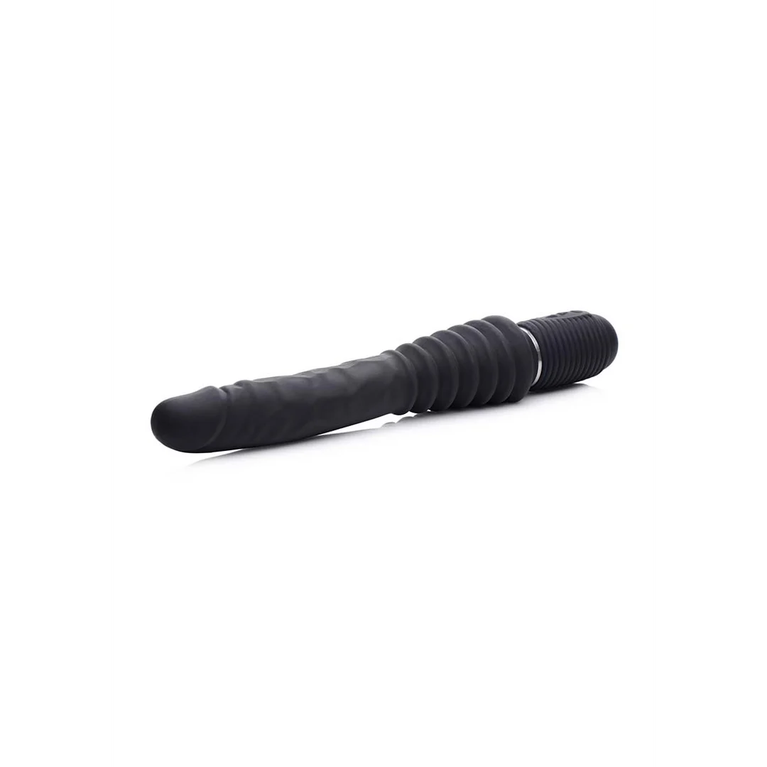 Dildo vibrante e a spinta Thrust Master con impugnatura - immagine 4