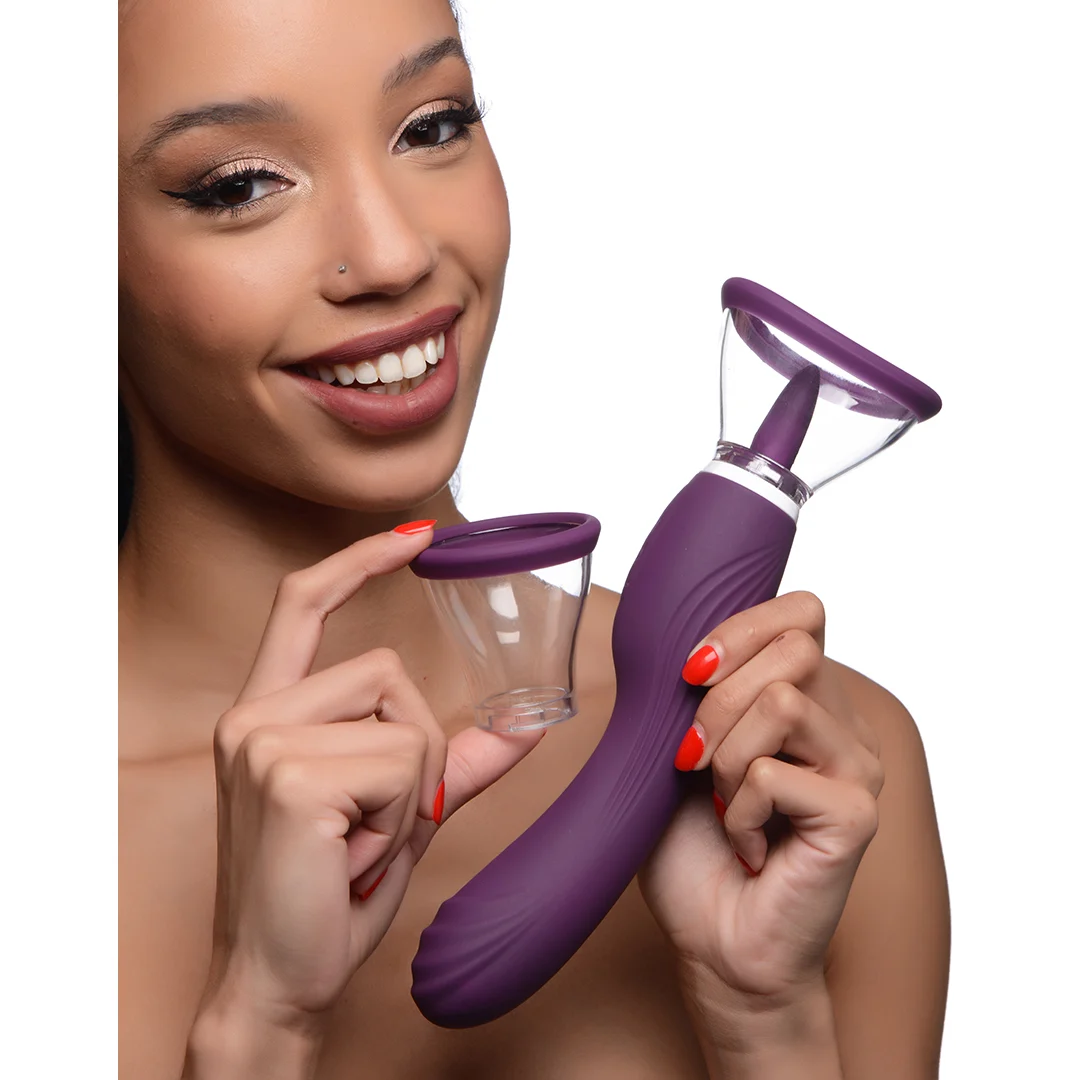 Lickgasm 8x vibratore lecca e aspira - immagine 6