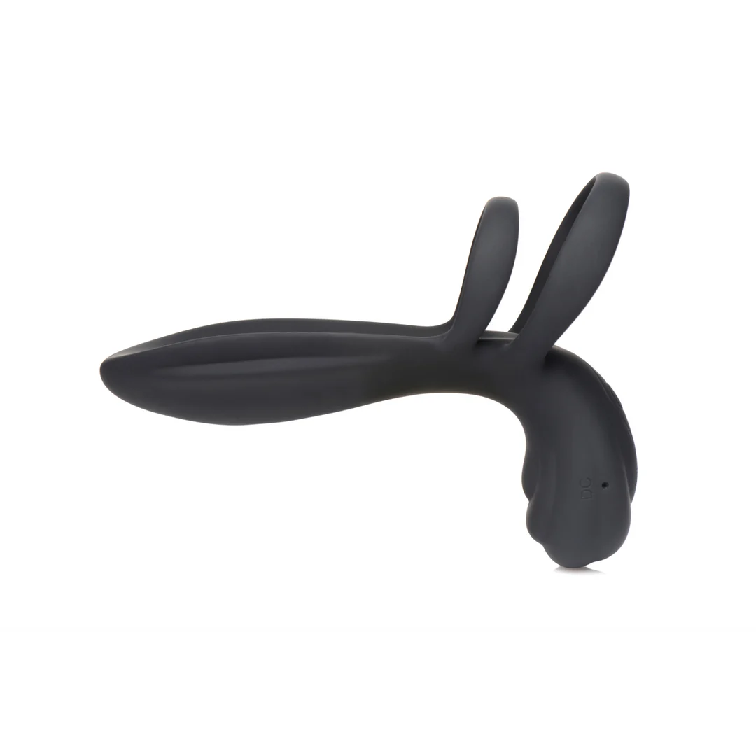 Manchon pénien vibrant en silicone XR Brands avec télécommande – Image 3