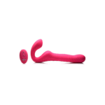 strapless vibrator – stotende schacht + 10 standen vibraties met afstandsbediening – XR Brands roze XR Brands - Afbeelding 5