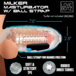 Pocket stroker met balband – Doorzichtig - Afbeelding 3