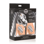 Chastity cage met vergrendelbaar slot – Deluxe