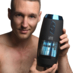 Automatische masturbator met 6 patronen stimulatie – Zwart - Afbeelding 5